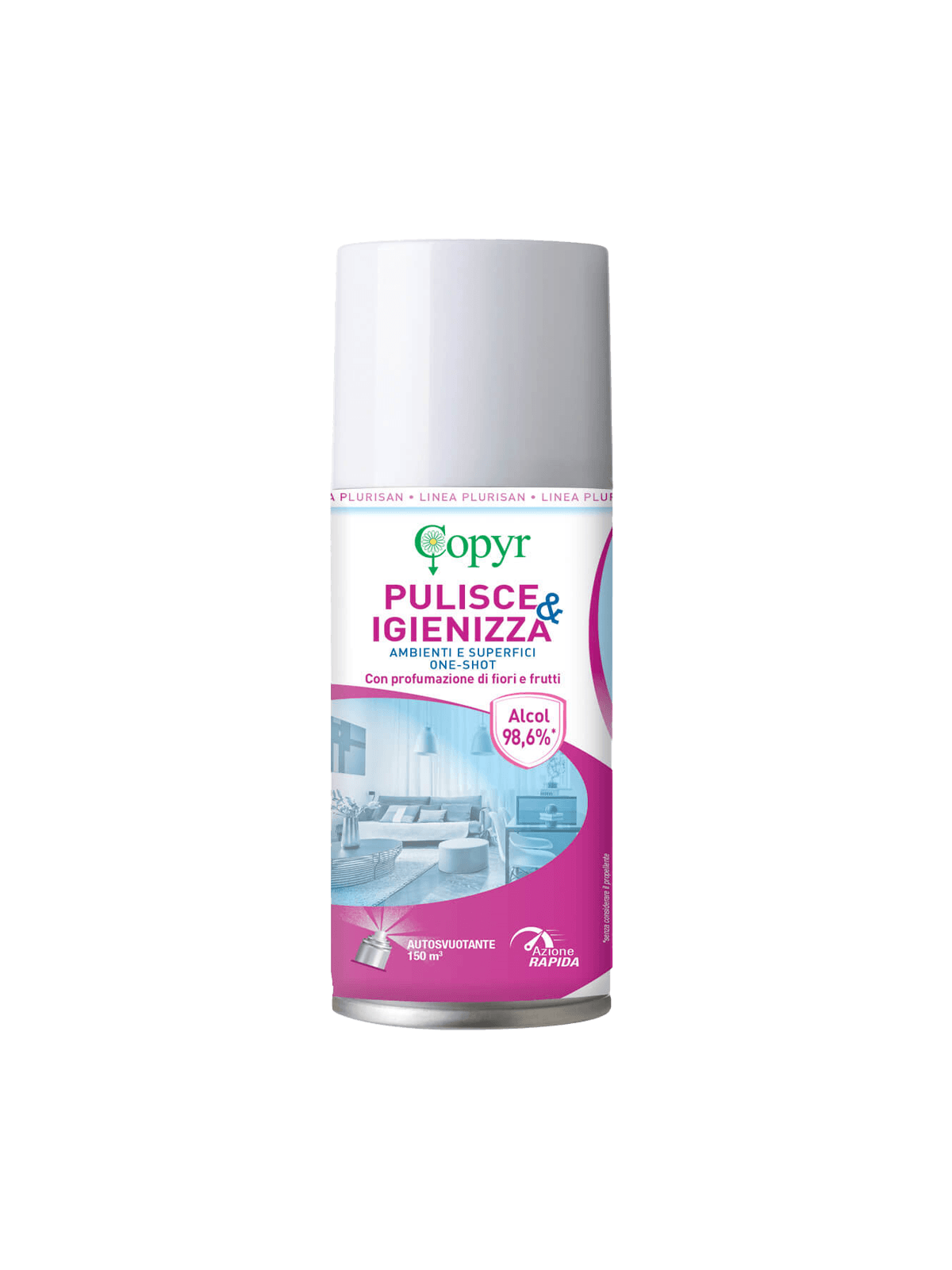 PLURISAN IGIENIZZANTE AMBIENTI AUTOSVUOTANTE 150ml